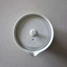 Load image into Gallery viewer, Arita ware white porcelain nested tea set