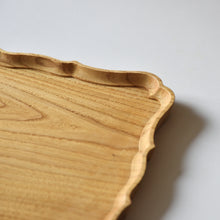 画像をギャラリービューアに読み込む, 稜花正角盆 栗 一尺(30cm×30cm)