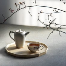 Load image into Gallery viewer, 丘上八雲  T-Pot ♯85 白釉