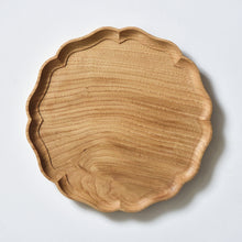 画像をギャラリービューアに読み込む, 輪花盆 栗 九寸 (27×27cm)