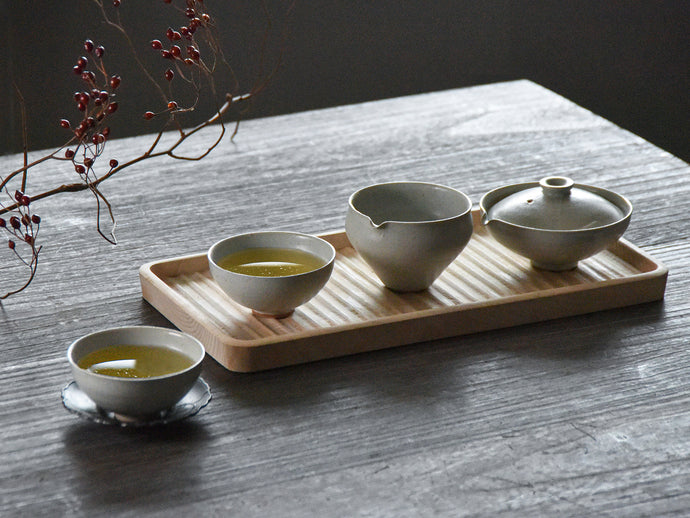 枝月窯 齋藤有希子さんの茶器5種 販売開始しました