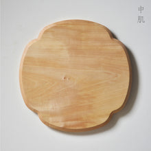 画像をギャラリービューアに読み込む, 木瓜折敷 栃 九寸（27×27cm）淡肌/中肌　佳品

