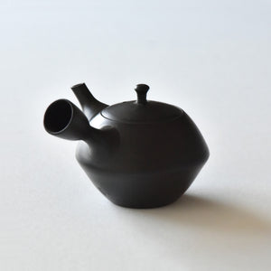 Hokuryu Reduction Fired Tama-gata Kyusu Teapot