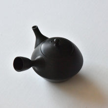 Load image into Gallery viewer, Hokuryu Reduction Fired Tama-gata Kyusu Teapot
