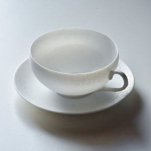 KATA Nagika eggshell porcelain Teacup＆Saucer 