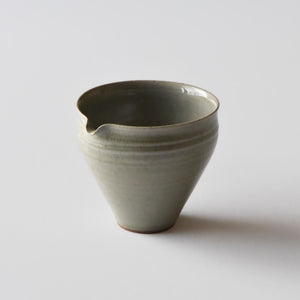 Shigetsu Kiln Yukiko Saito Light green glaze tea pitcher