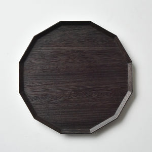 Paulownia Twelve Square Tray,Old Color Finish (27 x 27 cm)