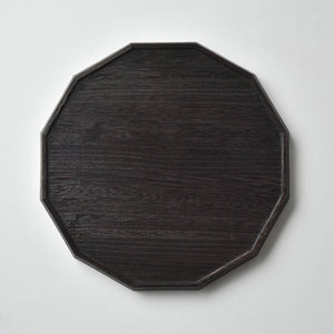 Paulownia Twelve Square Tray,Old Color Finish (27 x 27 cm)