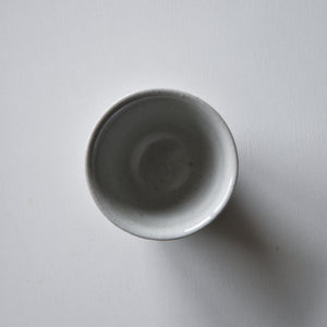 枝月窯  齋藤有希子  白釉煎茶碗