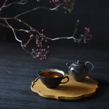 Load image into Gallery viewer, &quot;Ryoka&quot; Oshiki-Wooden Tray,Japanese zelkova (27 x 27 cm)
