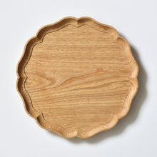 画像をギャラリービューアに読み込む, 輪花盆 栗 九寸 （27×27cm）
