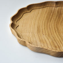 画像をギャラリービューアに読み込む, 輪花盆 栗 九寸 （27×27cm）
